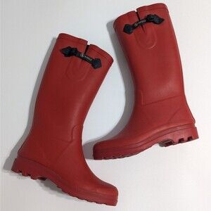 Aigle Made in France Wellington Wellies Boyfriend Rain Boots Sz 41 FR 9 US 7.5